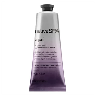 Creme Hidratante para Mãos Desodorante Nativa SPA Açaí 75g