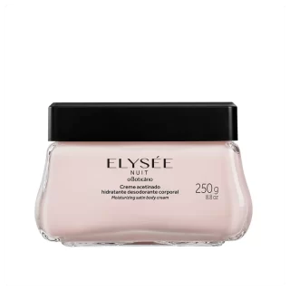 Creme Acetinado Hidratante Desodorante Elysée Nuit, 250g