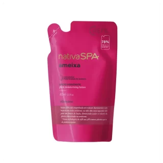 Refil Nativa SPA Loção Desodorante Hidratante Corporal Ameixa, 400 ml