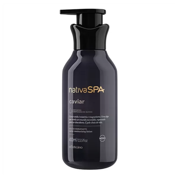 Loção Hidratante Corporal Desodorante Nativa SPA Caviar 400ml