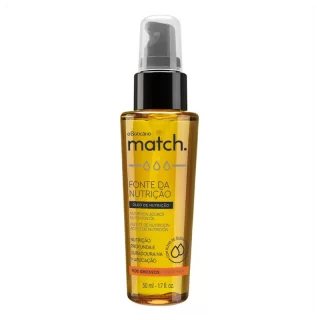 Óleo Capilar Match Fonte da Nutrição Fios Grossos, 50ml