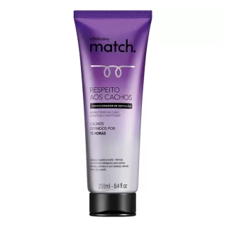 Condicionador Match Respeito aos Cachos, 250ml