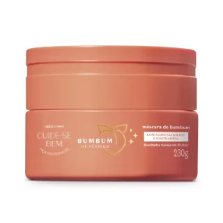 Máscara de Bumbum Cuide-se Bem Bumbum de Pêssego 230g