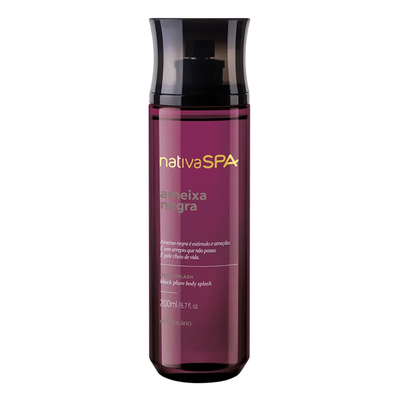 Desodorante Colônia Body Splash Nativa SPA Ameixa Negra, 200ml