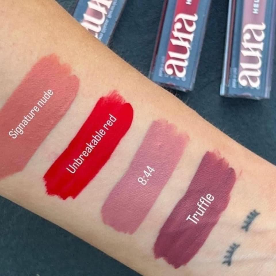 Batom Líquido Unbreakable Red Aura By Helena Coelho, 4ml