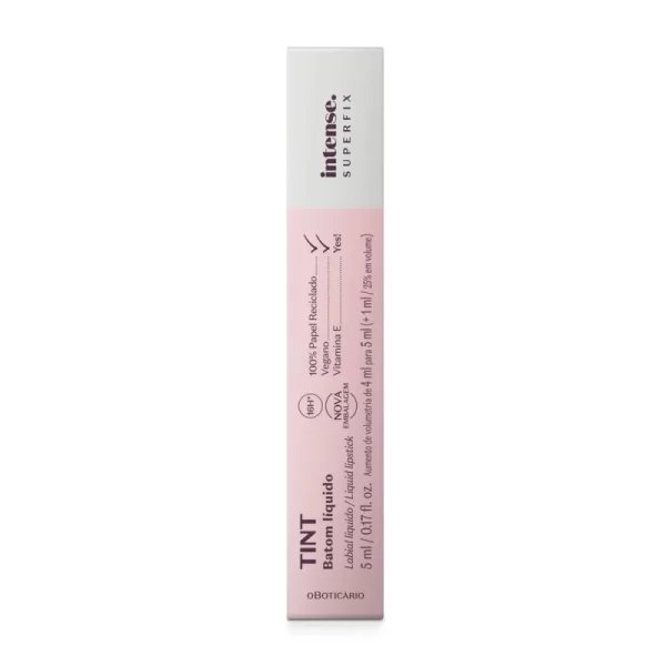 Batom Líquido Superfix Tint Rosa 245 Intense 5ml