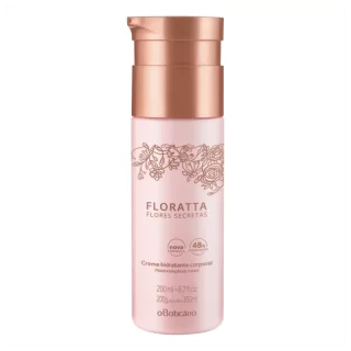 Creme Hidratante Desodorante Corporal Floratta Flores Secretas, 200ml