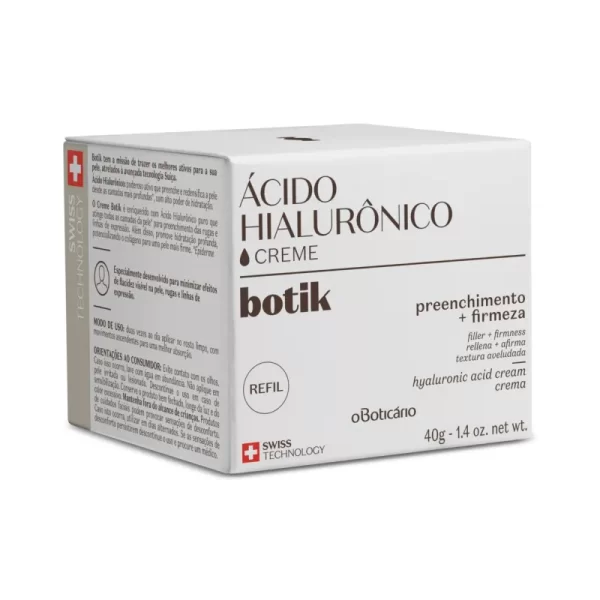 Refil Creme Facial Firmador Ácido Hialurônico 40g