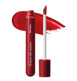Batom Líquido Cremoso Vermelho Sensual Makes Me Happy Intense , 5,5ml