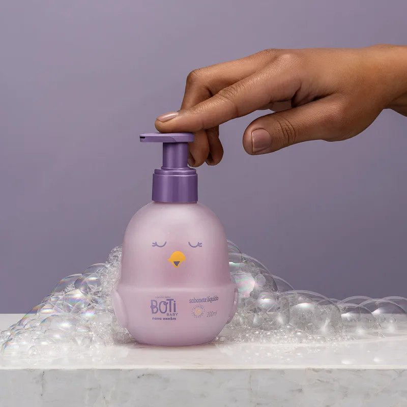 Sabonete Líquido Cabeça aos Pés Boti Baby Nana Neném 200ml