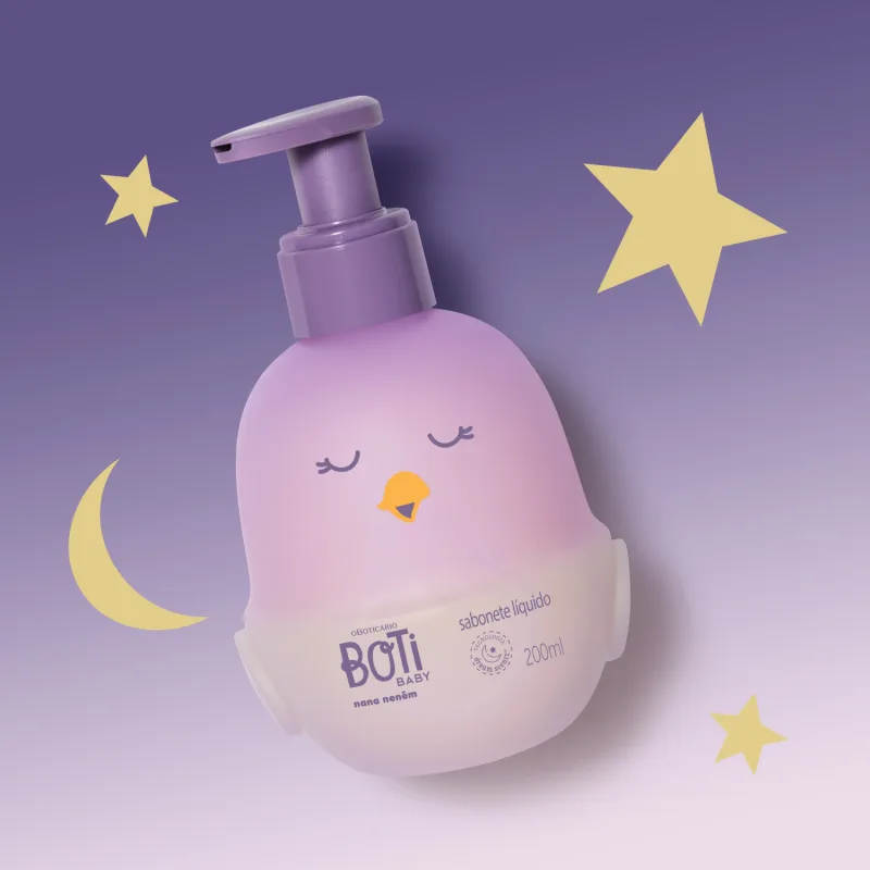 Sabonete Líquido Cabeça aos Pés Boti Baby Nana Neném 200ml