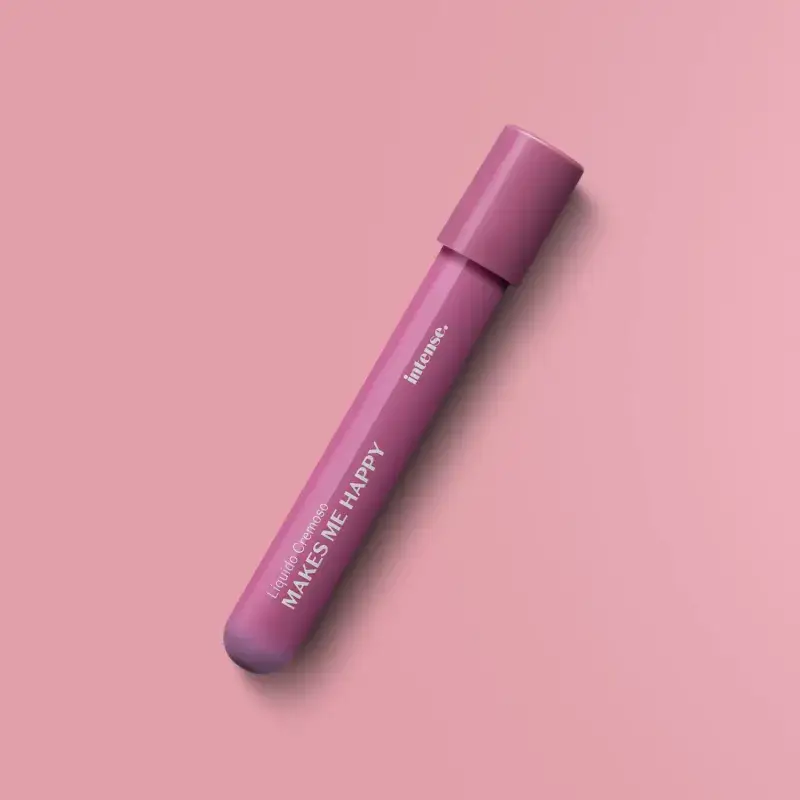 Batom Líquido Cremoso Lilás Apaixonante Intense Makes Me Happy 5,5ml