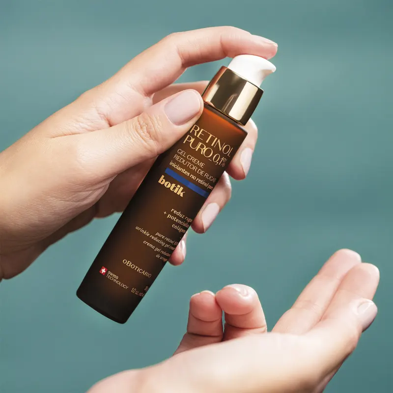 Gel Creme Redutor de Rugas Botik Retinol Puro 30g