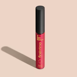 Batom Líquido Rosa Tô Pra Jogo Finérrimo 5ml