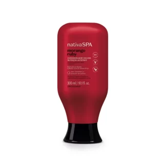 Condicionador Nutrição Antifrizz Nativa SPA Morango Ruby 300ml