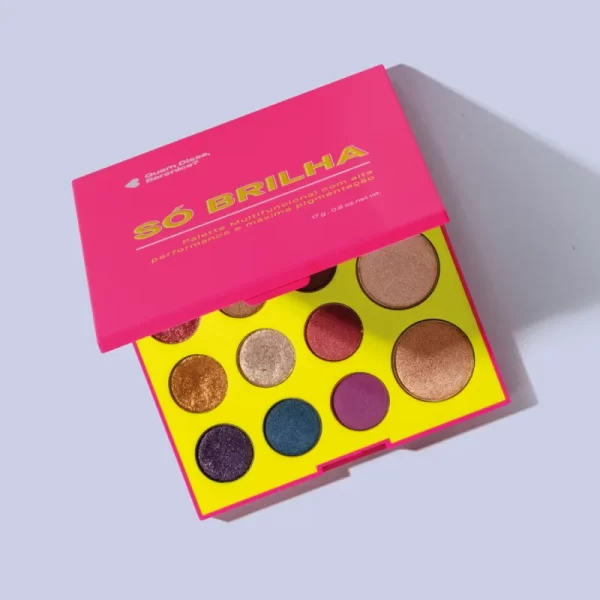 Palette Multifuncional Só Brilha 17g