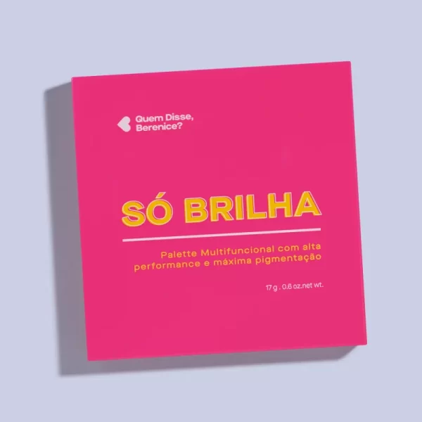 Palette Multifuncional Só Brilha 17g