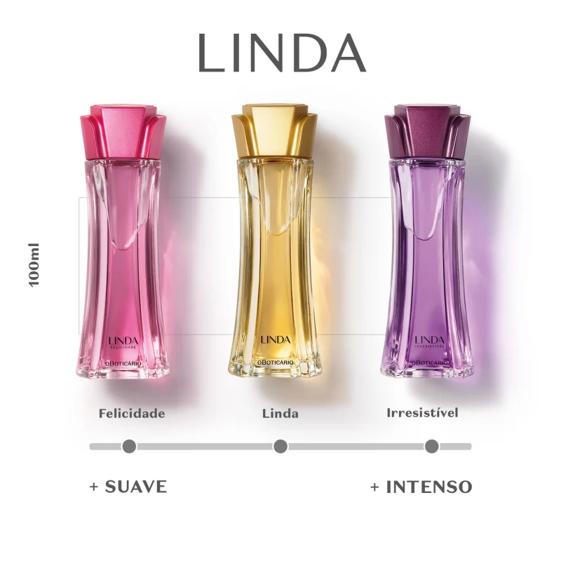 Linda Irresistível Desodorante Colônia 100ml