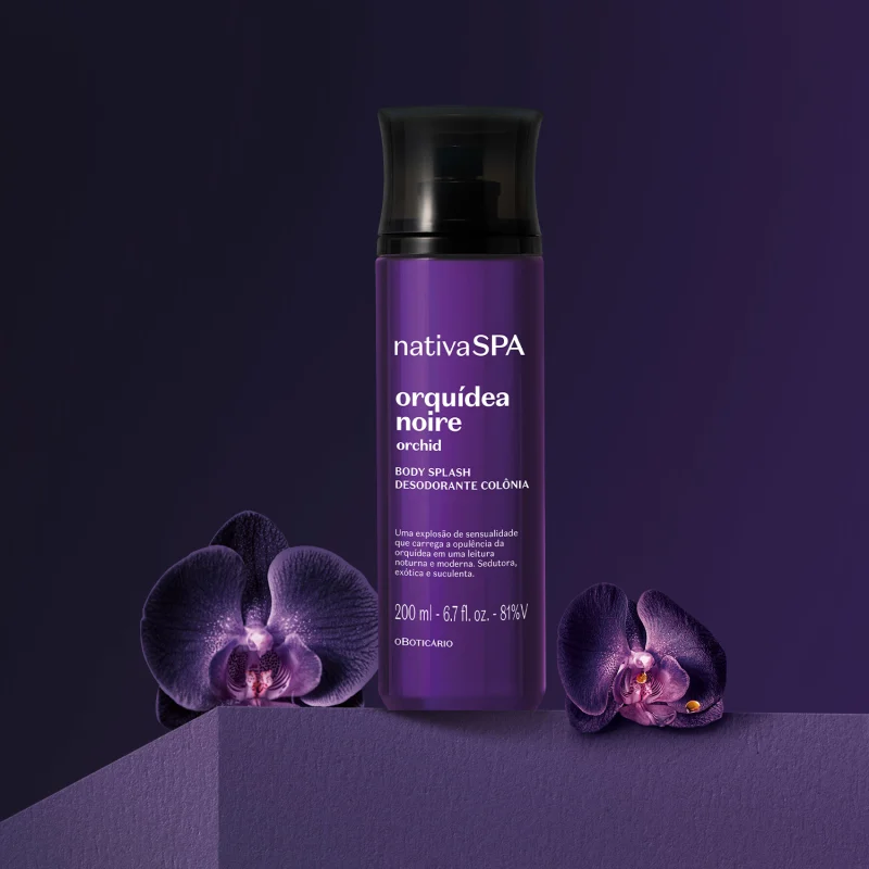 Body Splash Nativa Spa Orquídea Noire 200ml