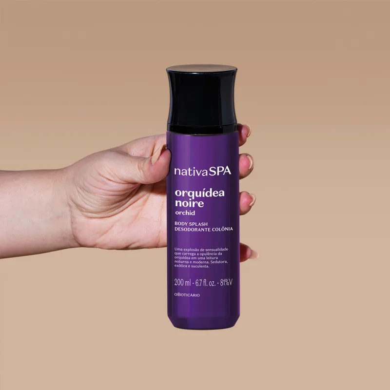 Body Splash Nativa Spa Orquídea Noire 200ml