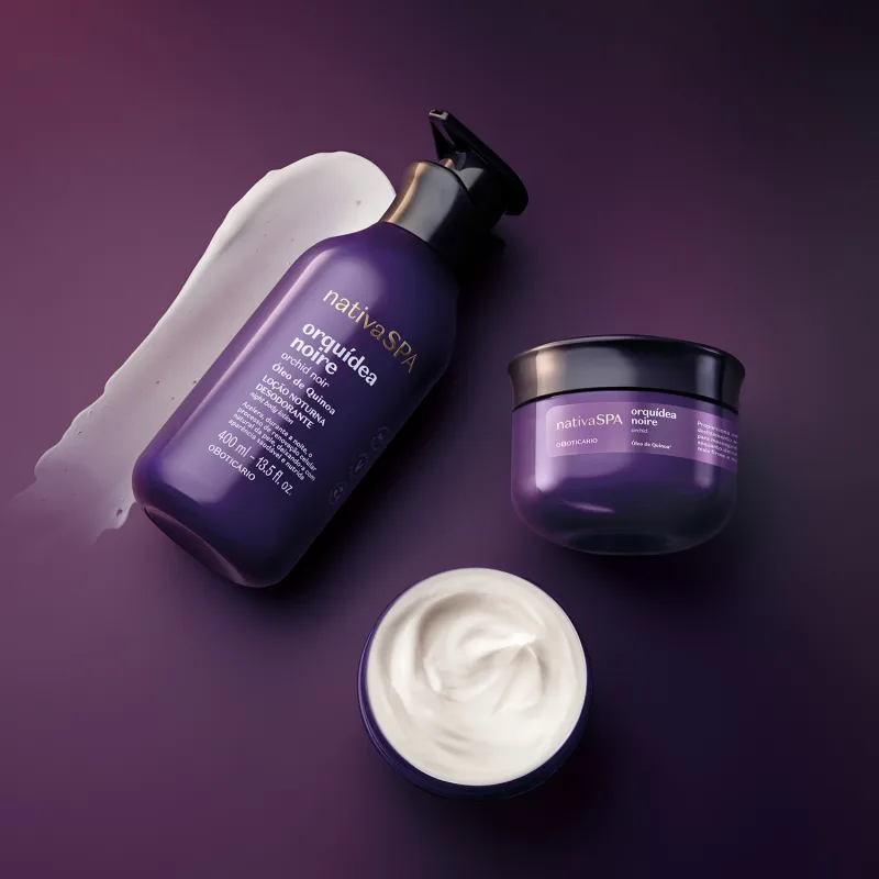 Creme de Massagem Corporal Nativa SPA Orquídea Noire 200g