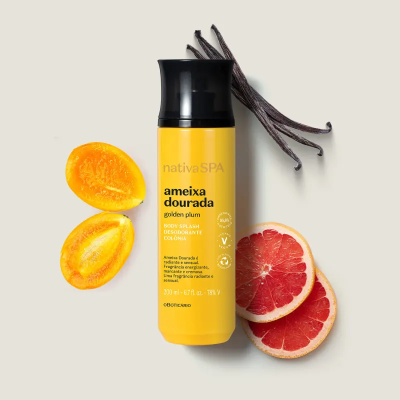 Body Splash Nativa Spa Ameixa Dourada 200ml