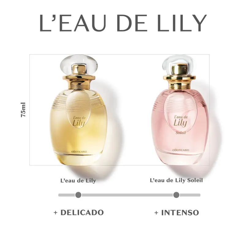 L`eau de Lily Soleil Desodorante Colônia 75ml