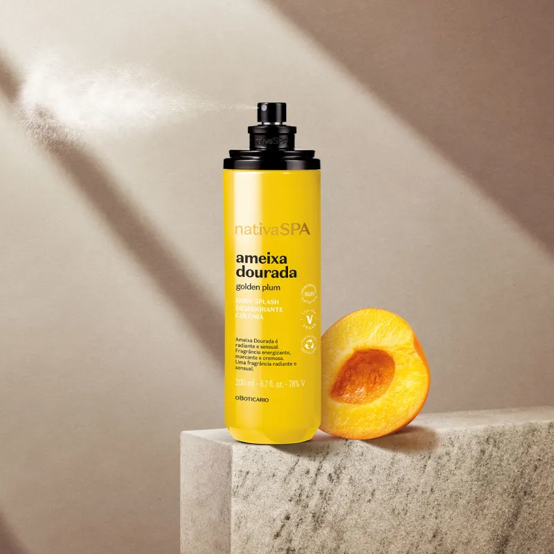 Body Splash Nativa Spa Ameixa Dourada 200ml