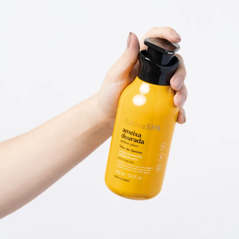 Loção Radiante Desodorante Corporal Nativa Spa Ameixa Dourada 400ml