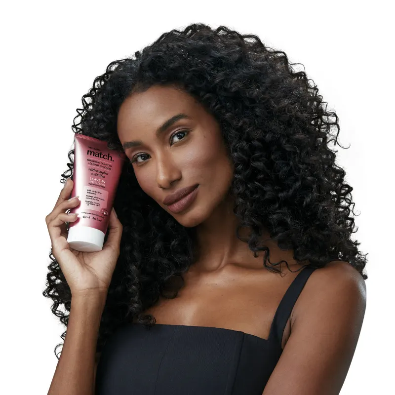 Leave-In Efeito Gloss Match Hidratação e Brilho 150ml