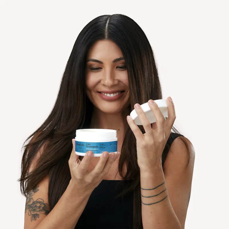 Máscara Capilar Match Liso Prolongado 250g