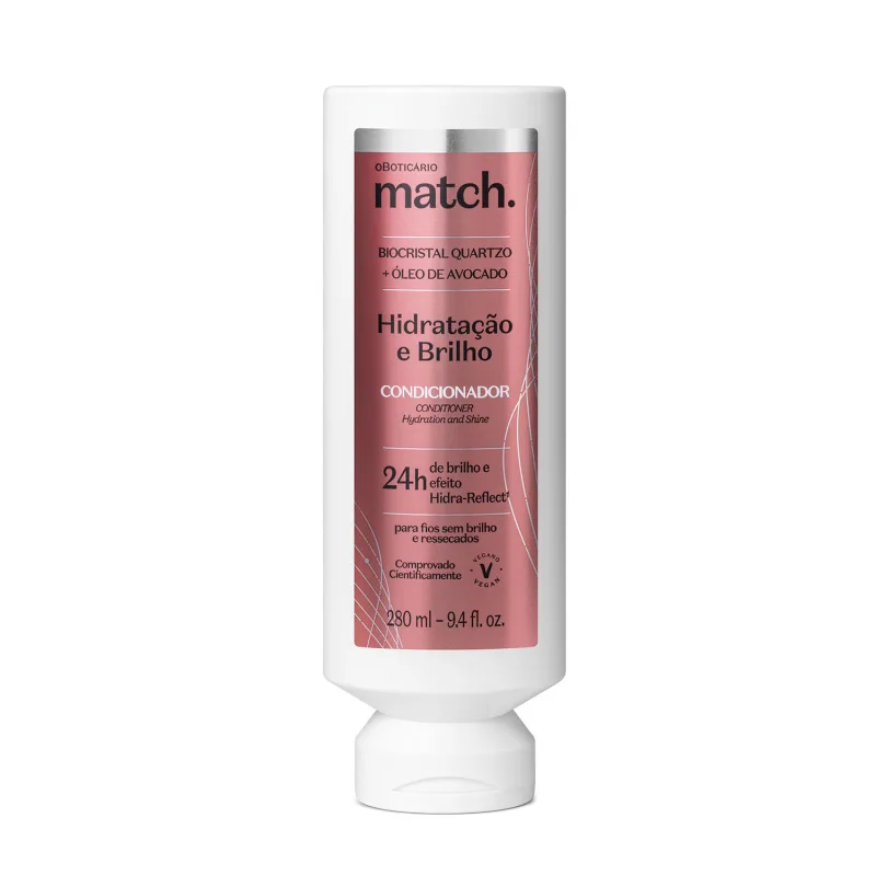 Condicionador Match Hidratação e Brilho 280ml
