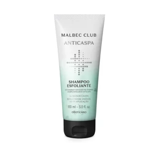 Shampoo Esfoliante Malbec Club Anticaspa 150ml