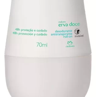 Desodorante Antitranspirante Roll-On Erva Doce