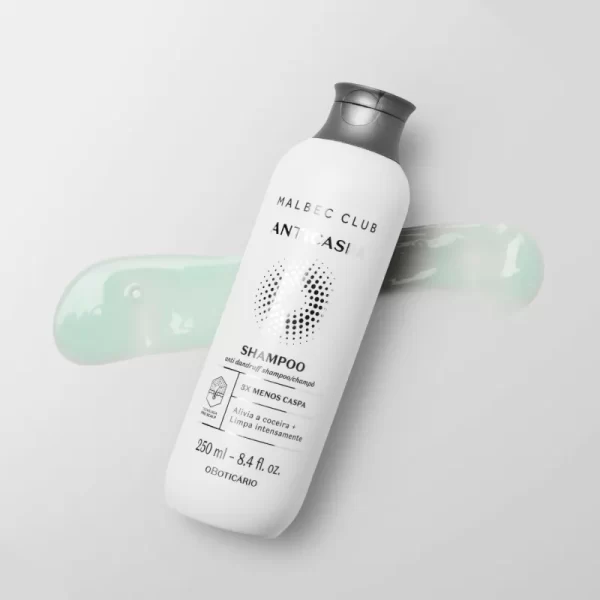 Shampoo Anticaspa Malbec Club 250ml