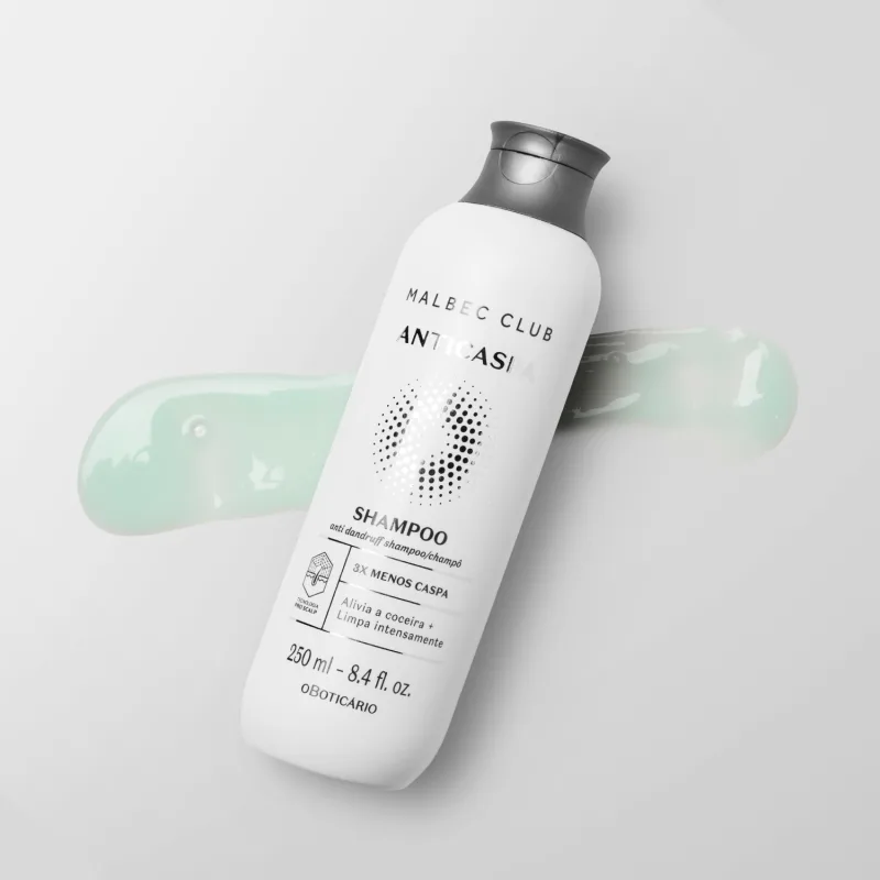 Shampoo Anticaspa Malbec Club 250ml