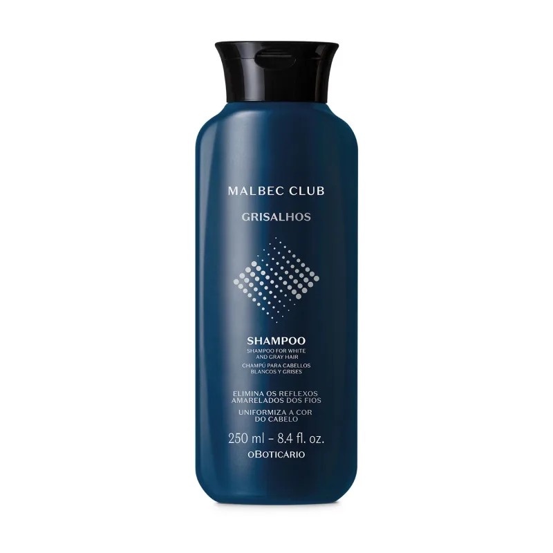 Shampoo Malbec Club Grisalhos 250ml