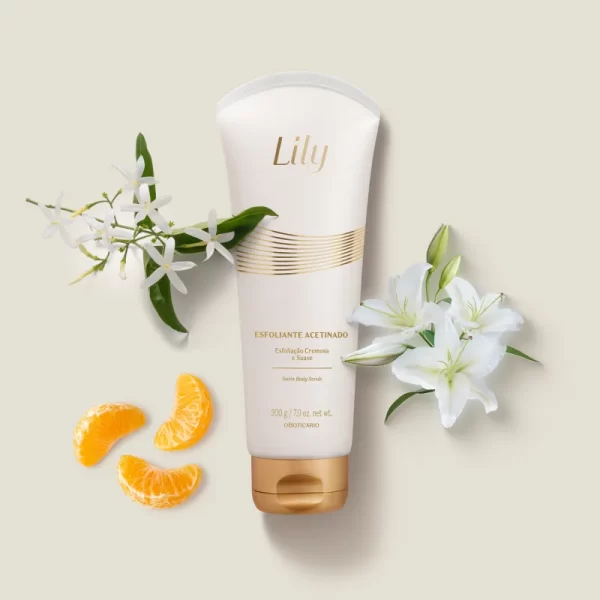 Esfoliante Hidratante Desodorante Corporal Lily 200g