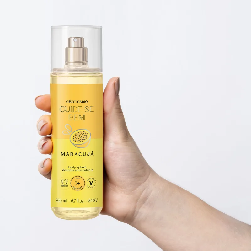Body Splash Desodorante Colônia Cuide-se Bem Feira Maracujá 200ml