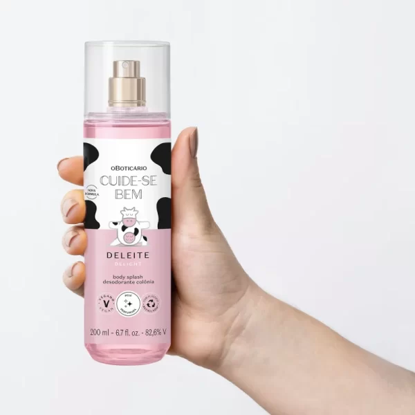 Body Splash Cuide-Se Bem Deleite 200ml