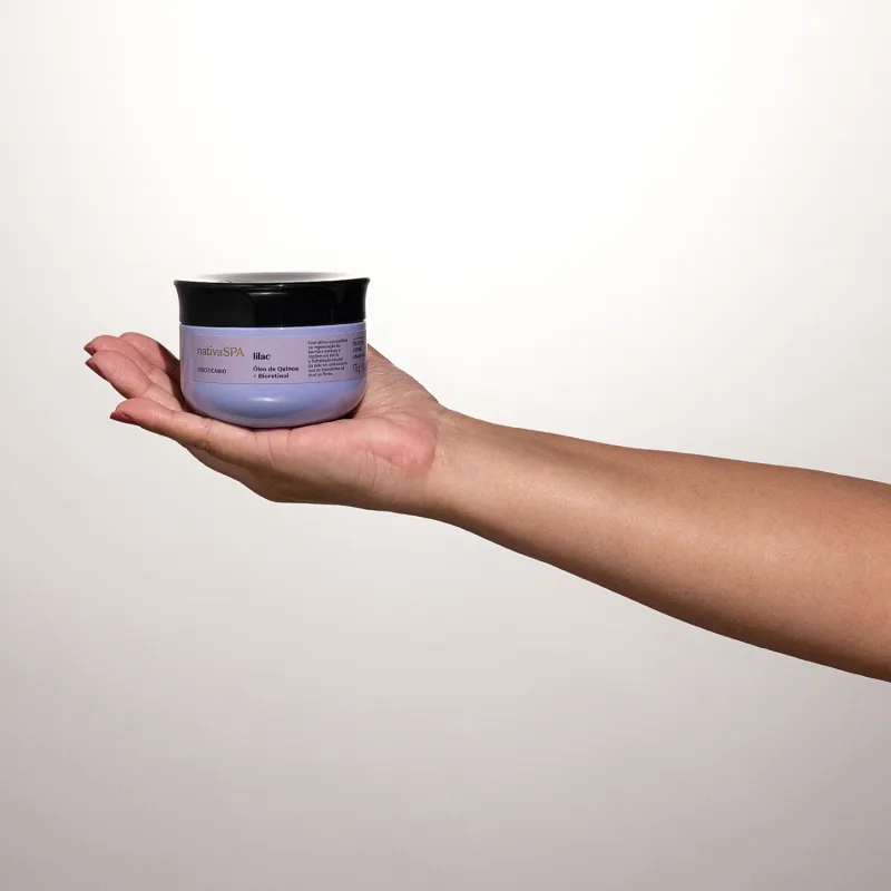 Óleo Em Creme Corporal Nativa Spa Lilac 175g