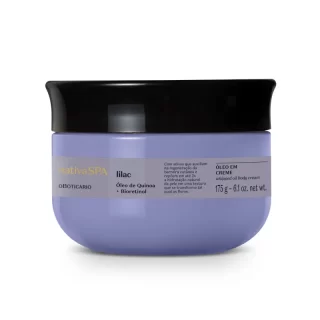 Óleo Em Creme Corporal Nativa Spa Lilac 175g