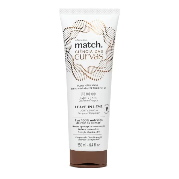 Leave-In Leve Match Ciência das Curvas 250ml