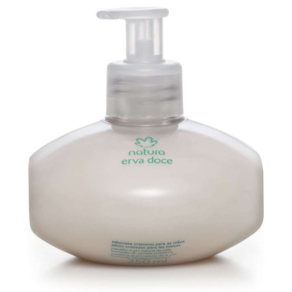 Sabonete Líquido Cremoso Para Mãos Natura Erva Doce 250Ml
