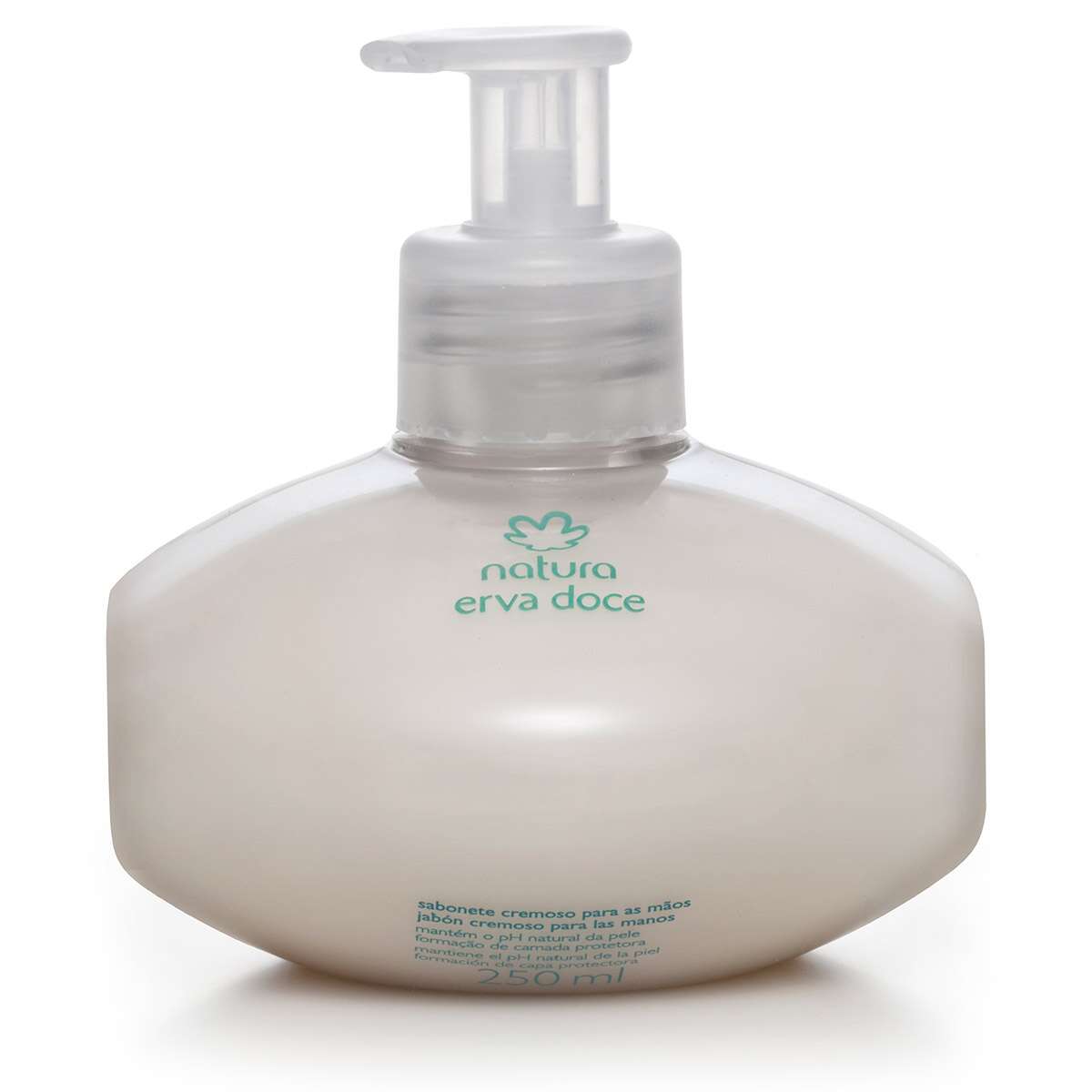 Sabonete Líquido Cremoso Para Mãos Natura Erva Doce 250Ml