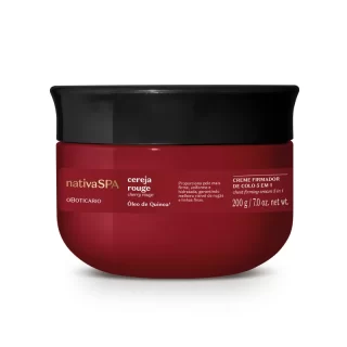 Creme Firmador de Colo 5 em 1 Nativa Spa Cereja Rouge 200g