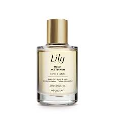 Óleo Acetinado Multifuncional Corpo e Cabelo Lily 50ml