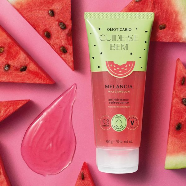 Gel Hidratante Refrescante Cuide-se Bem Melancia, 200g