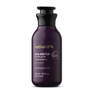 Loção Hidratante Corporal Nativa Spa Uva Merlot 400ml