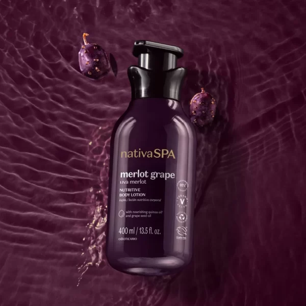Loção Hidratante Corporal Nativa Spa Uva Merlot 400ml